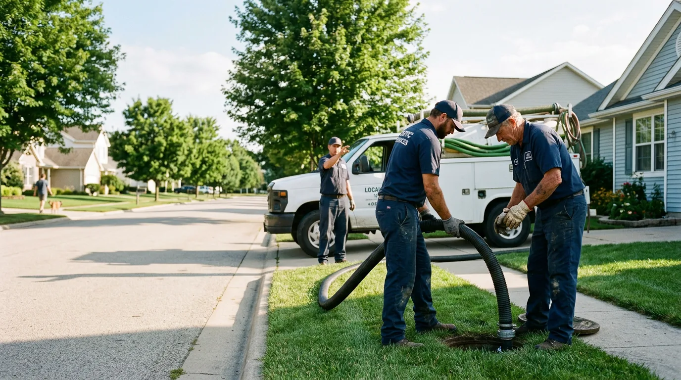 Septic Tank Cleaning in Papillion, NE